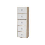 10 Door Cabinet - Grey Oak - Image 7