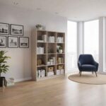 12 Compartment Wooden Bookcase (3)