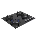 Defy - 4 Burner Gas Hob Glass 60cm - DHG604