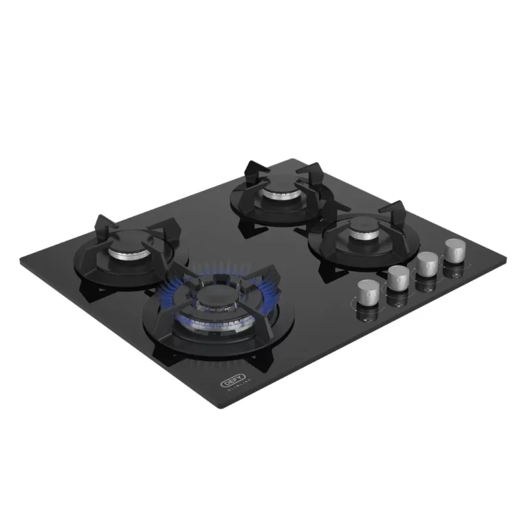 Defy - 4 Burner Gas Hob Glass 60cm - DHG604