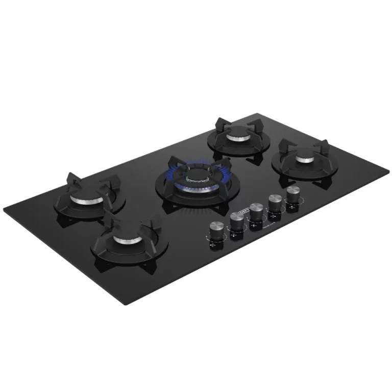 Defy - 5 Burner Gas on Glass 90CM - DHG905