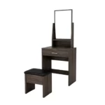 Urban Elegance Dressing Table with Mirror and Stool, MW1005