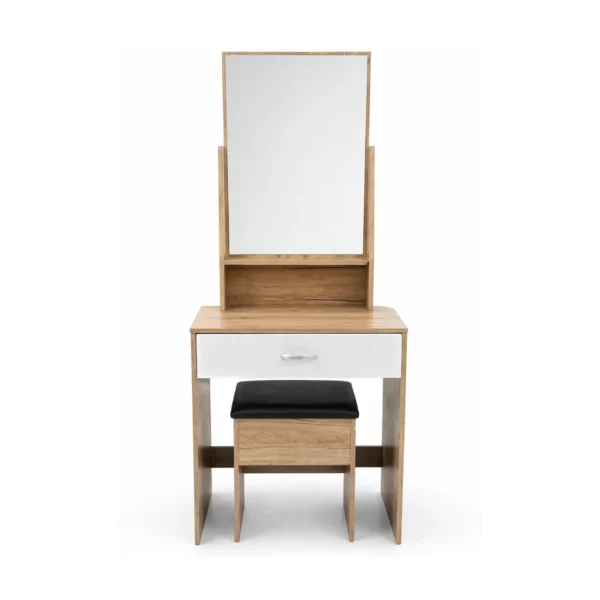 Urban Elegance Dressing Table with Mirror & Stool – MW1005