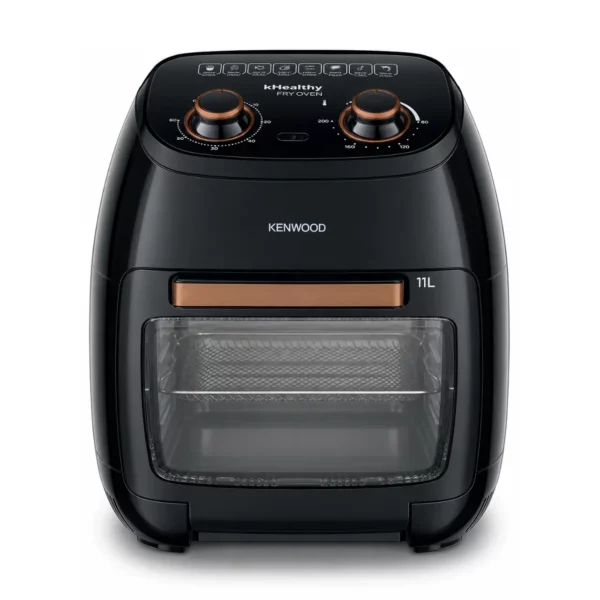 Kenwood Air Fryer 11L Healthy Fry Oven, Black, HFP90.000BK