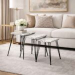 Coffee Tables 3 Layers - Black and White - Image 2