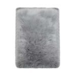 Grey Fluffy Rug - Multiple Sizes