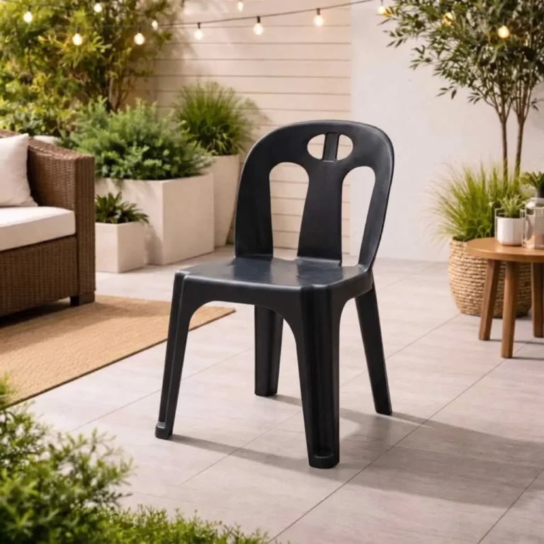 Plastic Party Chair - Black