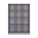 12 Compartment Wooden Bookcase - Image 4