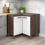 Brazil Kitchen Corner Unit- Arezo - White - Image 2