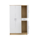 3 Door Wardrobe with Mirror - 2 Colour Options - Image 14