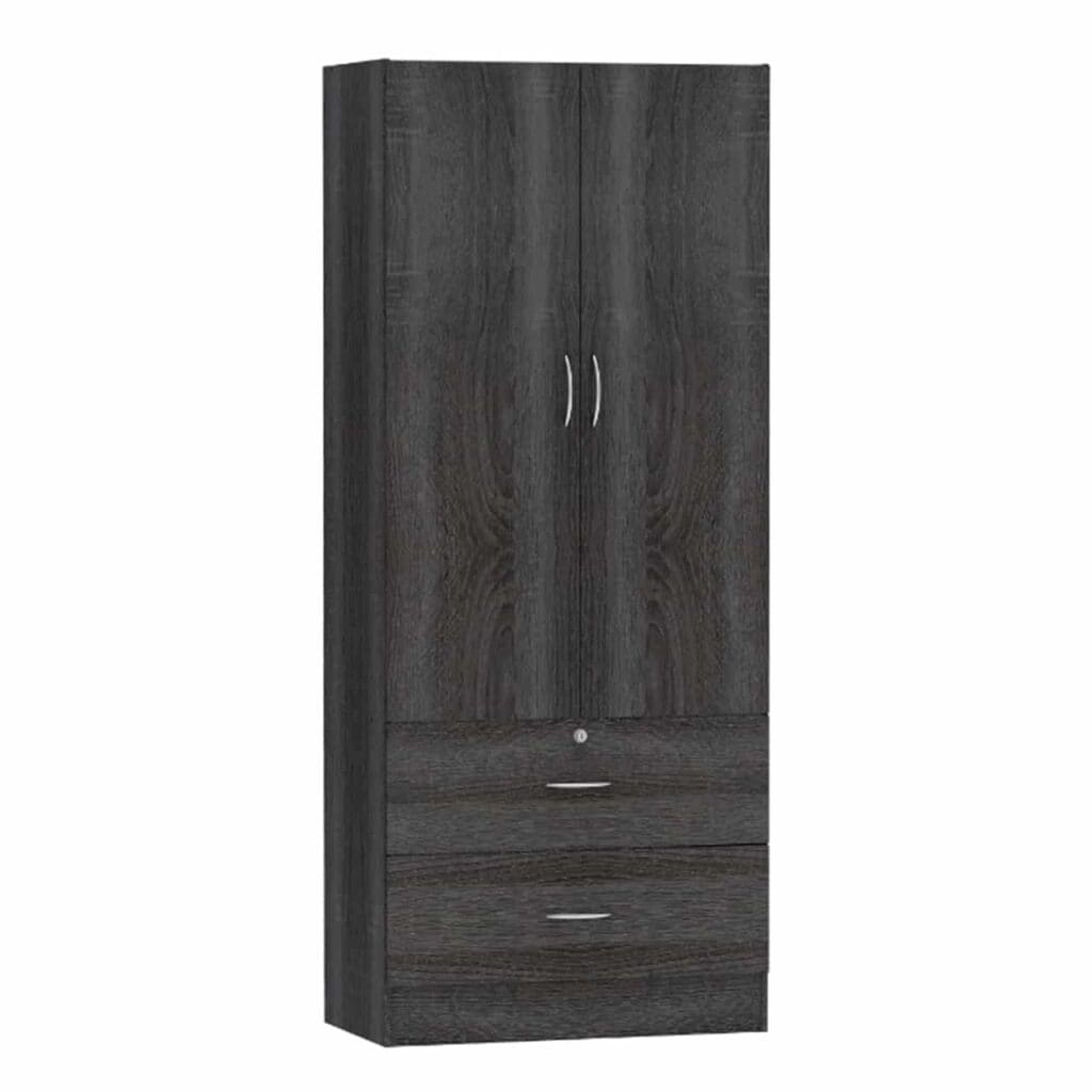 2 Door Wardrobe - Sonama Oak