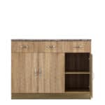 PVC 3 Door Base High Gloss - Image 6