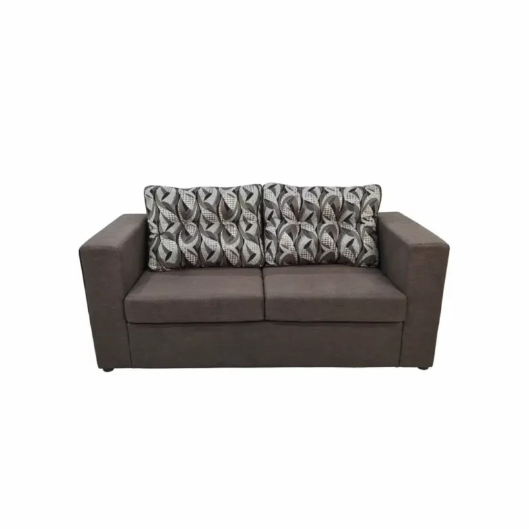 Lounge Suite Flavio 2 Seater Couch - Brown