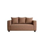 Lounge Suite Oxford 2 Seater Couch - Brown