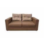 Lounge Suite Flavio 2 Seater Couch - Brown