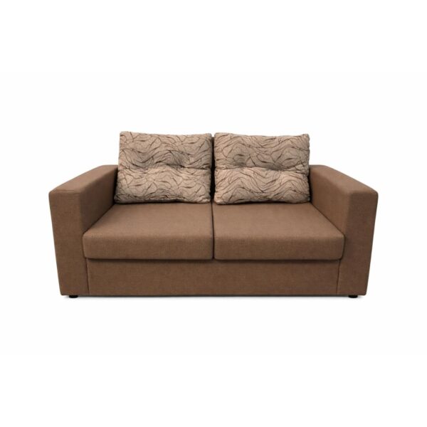 Lounge Suite Flavio 2 Seater Couch - Brown