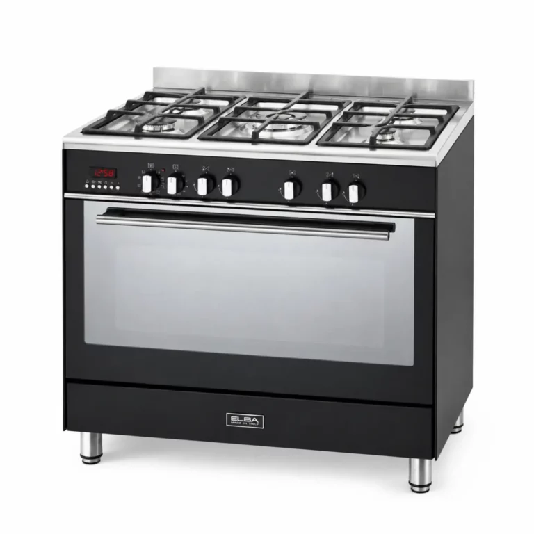 ELBA - 90cm Fusion 5 Burner Gas/Electric Cooker - 9FX827B