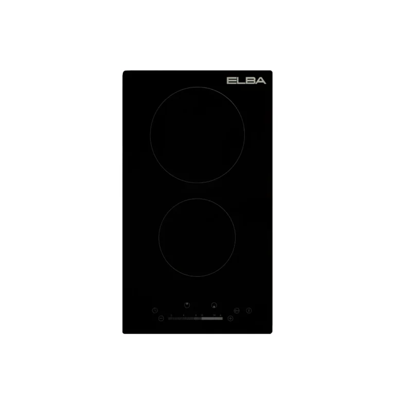 Elba - Electric 2 Burner Hob Vitroceramic Domino Glass - LT2-07