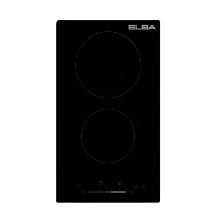 Elba - Electric 2 Burner Hob Vitroceramic Domino Glass - LT2-07