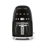 Smeg - 50's Retro Style Filter Coffee Machine (Black) - DCF02BLSA - Image 2