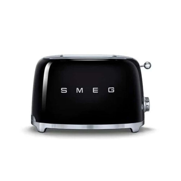 Smeg - 2 Slice Toaster (Black) - TSF01BLSA
