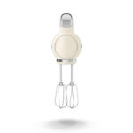 Smeg Hand Mixer 50's Retro Style 250W, Cream, HMF01CRSA - Image 3