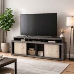 Titan TV Stand - Buriti/Havana - Image 2