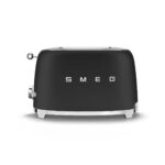 Smeg - 2 Slice Toaster (Matte Black) - TSF01BLMEU