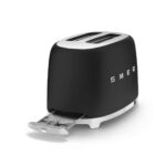 Smeg - 2 Slice Toaster (Matte Black) - TSF01BLMEU - Image 5