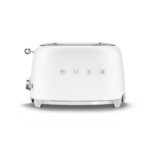 Smeg - 2 Slice Toaster (Matt White) - TSF01WHMEU