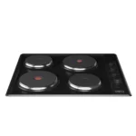 Defy - Solid Plate Hob Black - DHD398