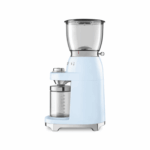 Smeg - Retro Coffee grinder Blue - CGF01PBSA - Image 3