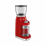 Smeg - Retro Coffee grinder Red - CGF01RDSA - Image 4