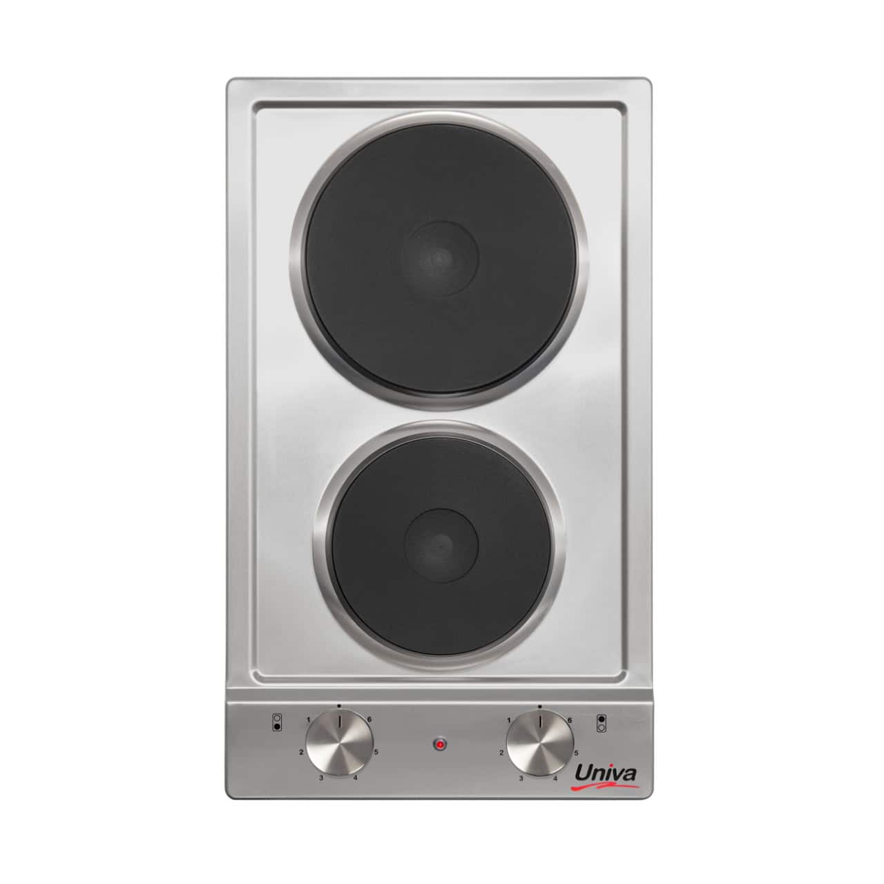 469 Univa - 500mm Solid Plate Stainless Steel Hob - UDH02S - Image 1