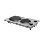 Univa - 500mm Solid Plate Stainless Steel Hob - UDH02S - Image 3