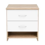 Modern 2 Drawer Nightstand, MW342