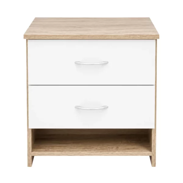 Modern 2 Drawer Nightstand, MW342