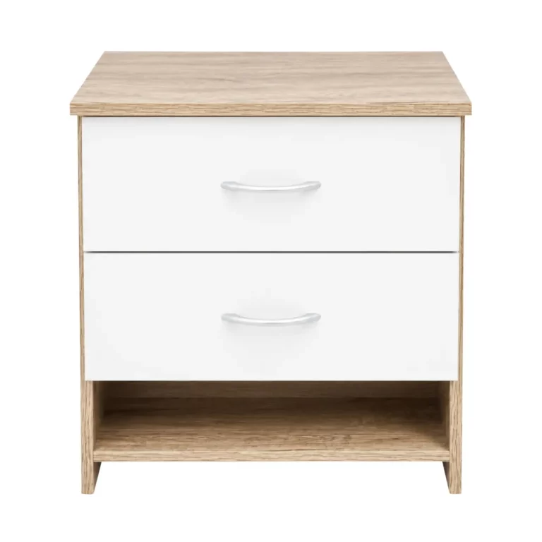 Modern 2 Drawer Nightstand, MW342