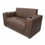 Boston 2 Seater Leather Couch