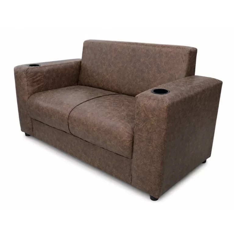 Boston 2 Seater Leather Couch