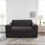 Boston 2 Seater Couch Black