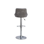Suede Bar Chair - Available in 2 Colours - Image 3