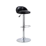 Black PU Leather Bar Chair