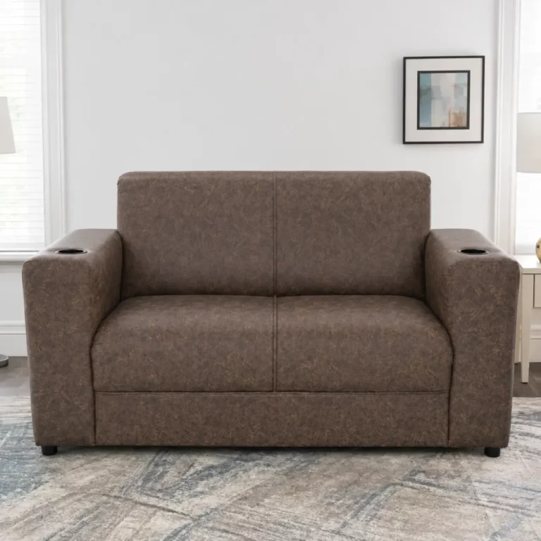 Boston 2 Seater Leather Couch