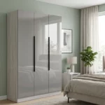 3 Door High Gloss Wardrobe - MW3GE