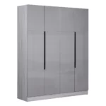4 Door High Gloss Wardrobe - MW4GE