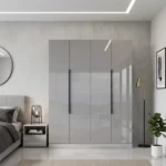 4 Door High Gloss Wardrobe - MW4GE