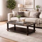 Coffee Table - Walnut - Image 4