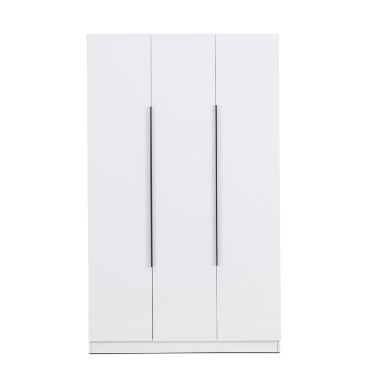 3 Door High Gloss Wardrobe