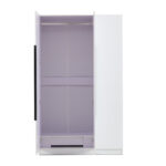 3 Door High Gloss Wardrobe - Image 7